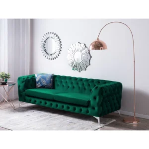 mobiliario-contract-sofa chester royal 3 plazas terciopelo verde 1